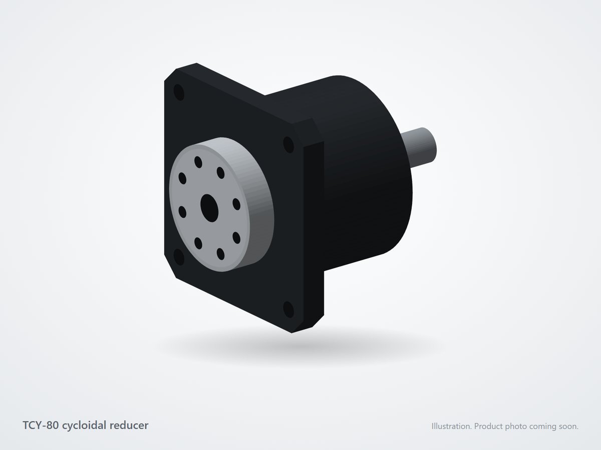 TCY-80 Precision Cycloidal Reducer (illustration)