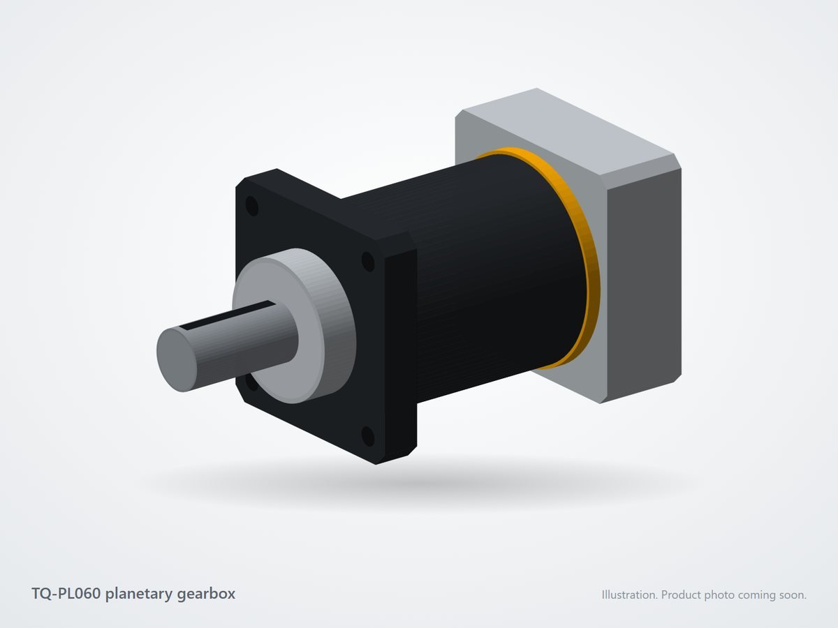 TQ-PL060 Precision Planetary Gearbox, 60 mm (illustration)